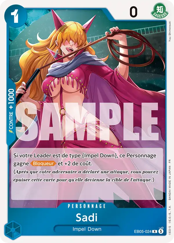 EB05-024 - Sadi - Carte One Piece Heroines Edition Vol.2 024