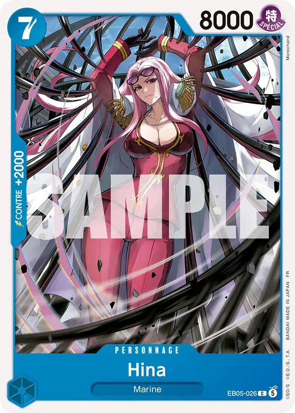 EB05-026 - Hina - Carte One Piece Heroines Edition Vol.2 026