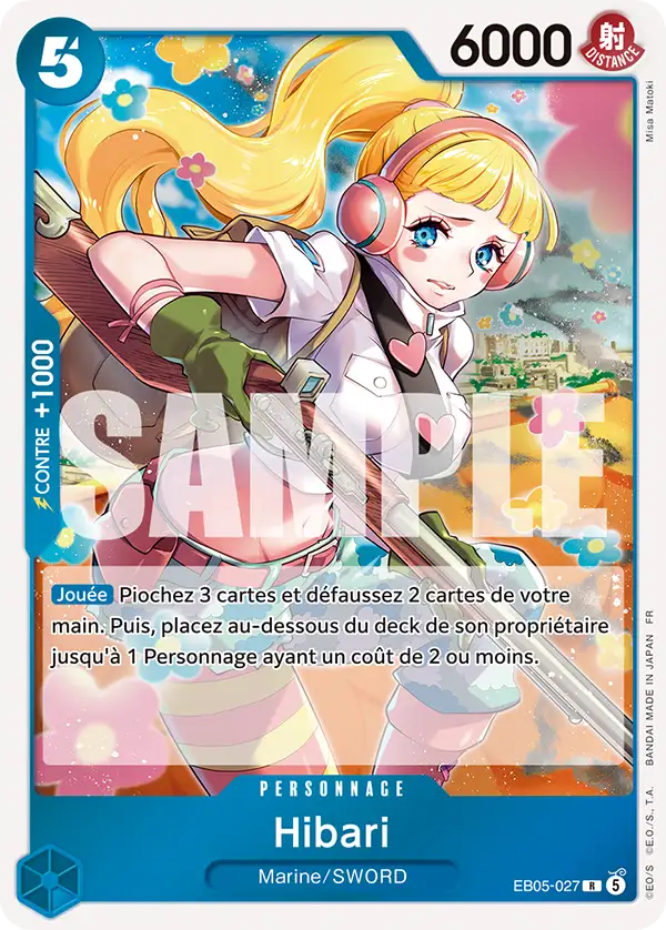 EB05-027 - Hibari - Carte One Piece Heroines Edition Vol.2 027