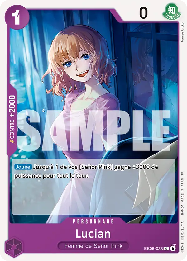 EB05-038 - Lucian - Carte One Piece Heroines Edition Vol.2 038