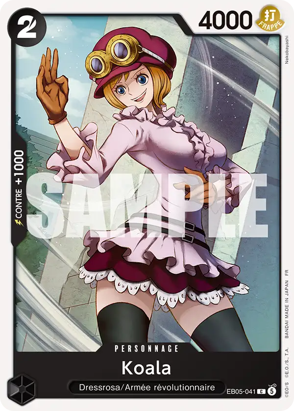 EB05-041 - Koala - Carte One Piece Heroines Edition Vol.2 041