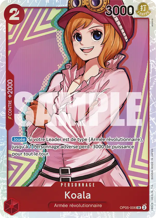 OP05-006 - Koala — Carte One Piece Premium Booster — The Best 006