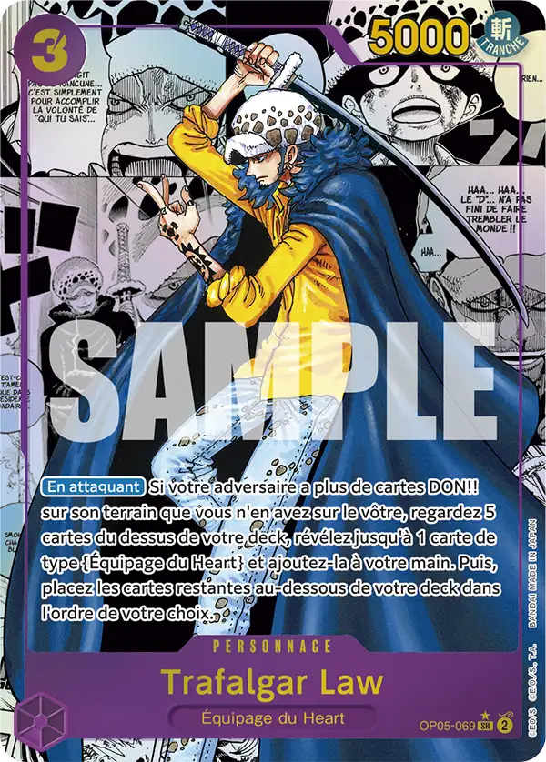 OP05-069 - Trafalgar Law (Manga)