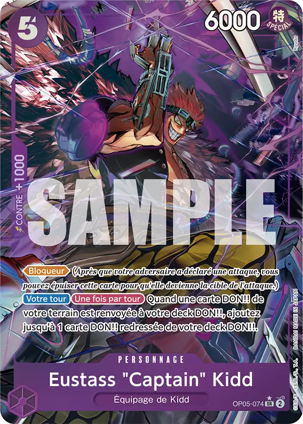 OP05-074 - Eustass "Captain" Kidd V2