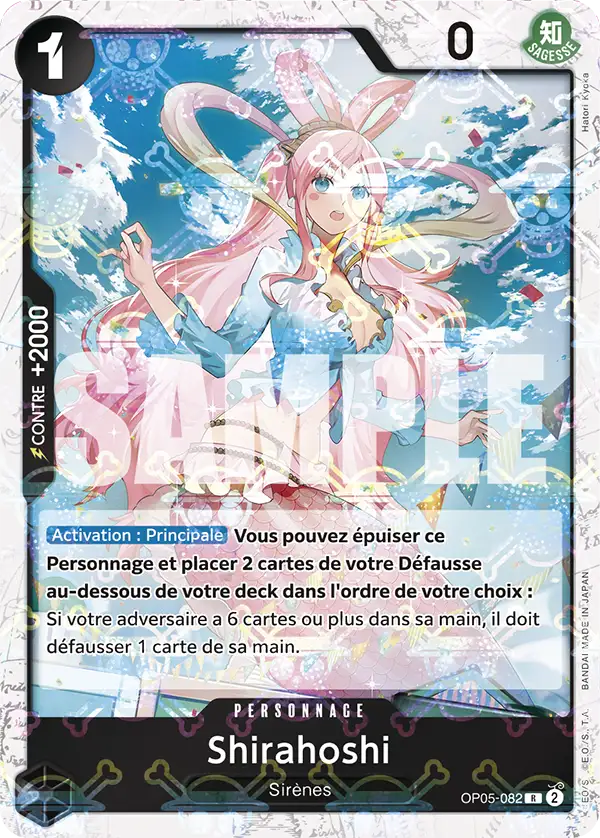 OP05-082 - Shirahoshi V2 — Carte One Piece Premium Booster — The Best 082
