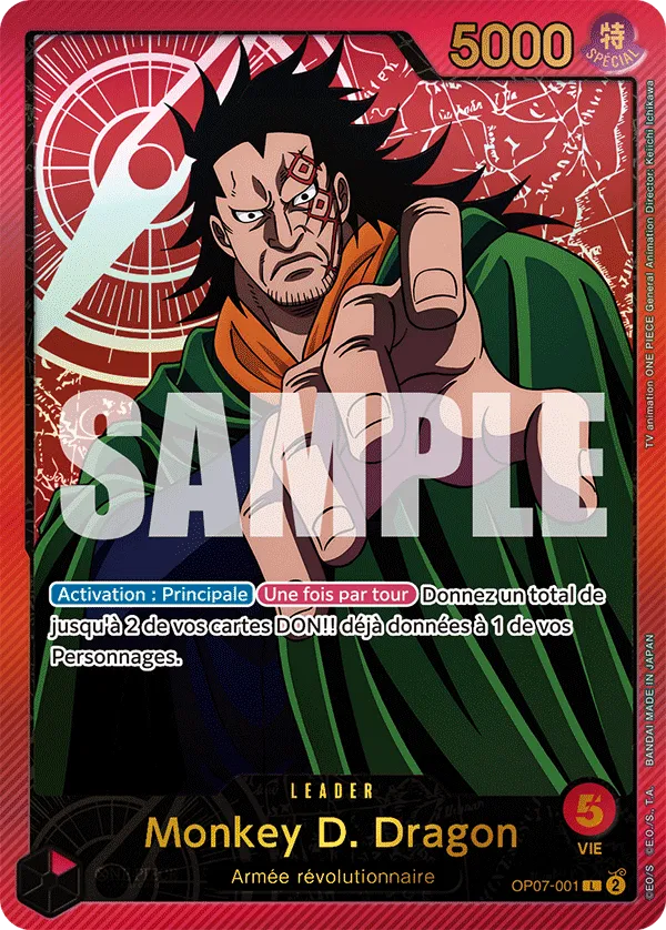 OP07-001 - Monkey D. Dragon