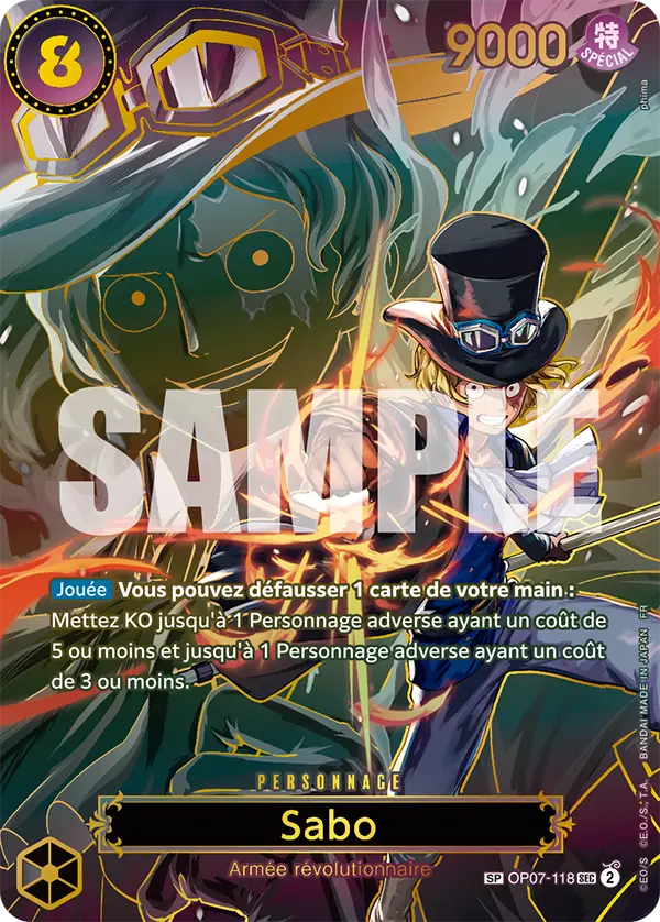OP07-118 - Sabo — Carte One Piece Successeurs 118