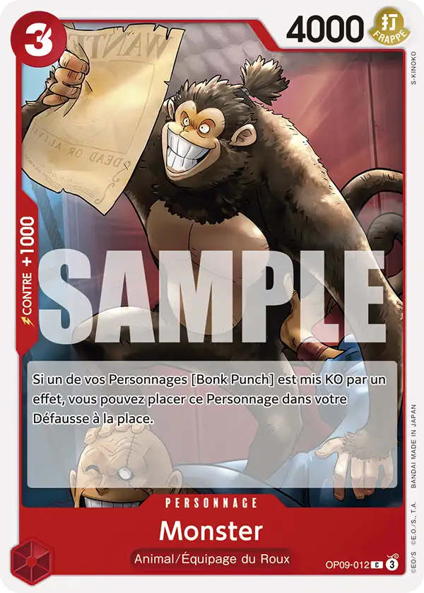 OP09-012 - Monster