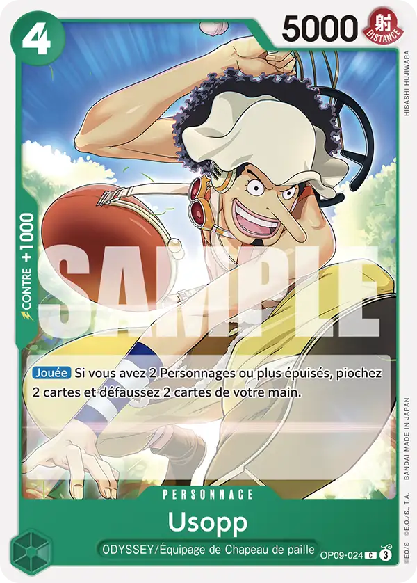 OP09-024 - Usopp — Carte One Piece Les Nouveaux Empereurs 024