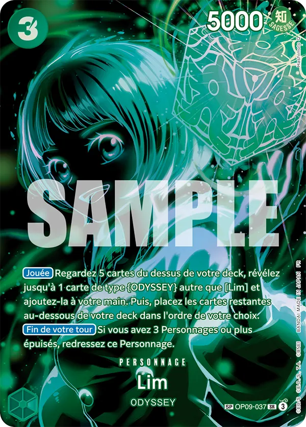 OP09-037 - Lim — Carte One Piece L'Héritage du Maître 037