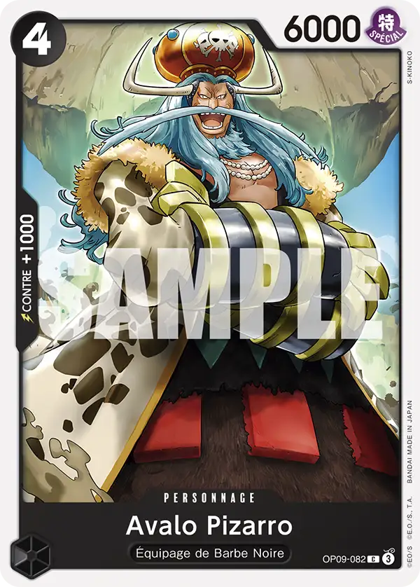 OP09-082 - Avalo Pizarro — Carte One Piece Les Nouveaux Empereurs 082
