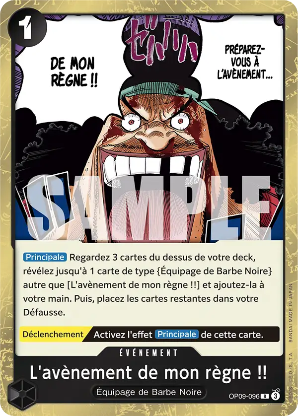 OP09-096 - L'avènement de mon règne !!