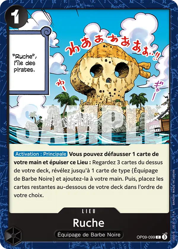 OP09-099 - Ruche — Carte One Piece Deck pour Débutant — Marshall D. Teach 099