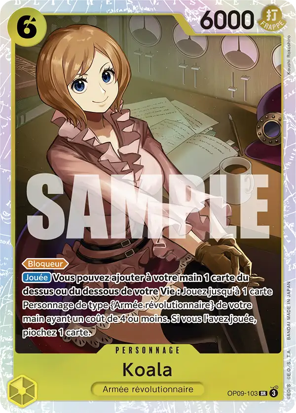 OP09-103 - Koala — Carte One Piece Les Nouveaux Empereurs 103