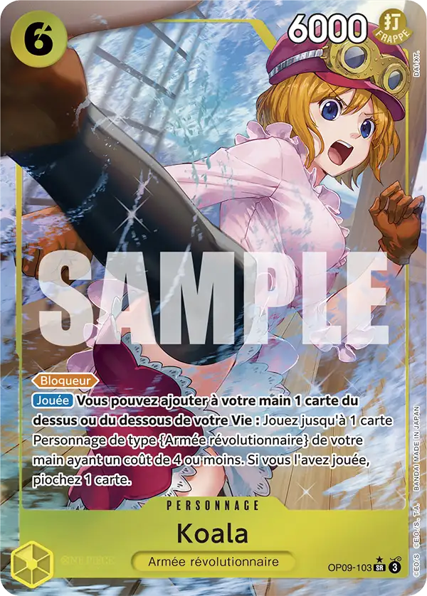 OP09-103 - Koala V2 — Carte One Piece Les Nouveaux Empereurs 103