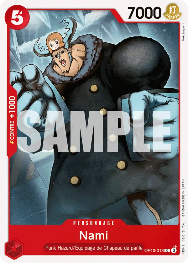 OP10-013 - Nami — Carte One Piece Sang Royal 013
