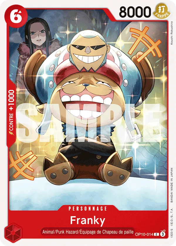 OP10-014 - Franky — Carte One Piece Sang Royal 014