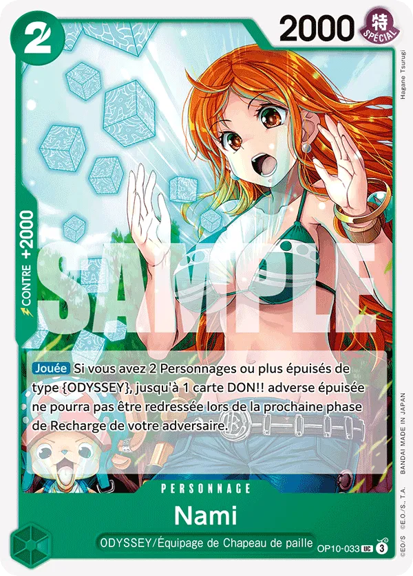 OP10-033 - Nami — Carte One Piece Sang Royal 033