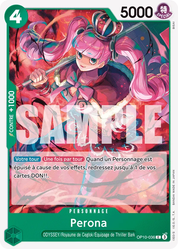 OP10-036 - Perona — Carte One Piece Sang Royal 036