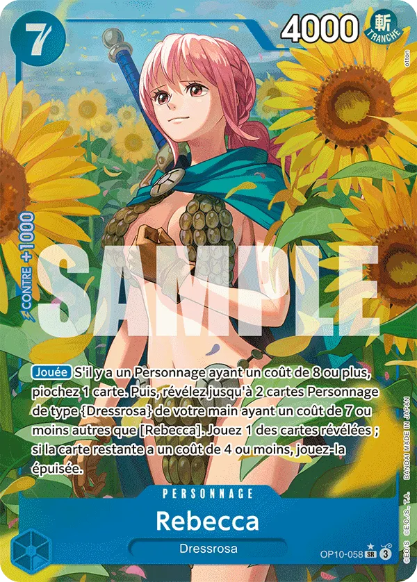 OP10-058 - Rebecca V2 — Carte One Piece Sang Royal 058