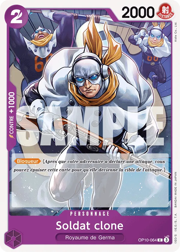 OP10-064 - Soldat clone — Carte One Piece Sang Royal 064
