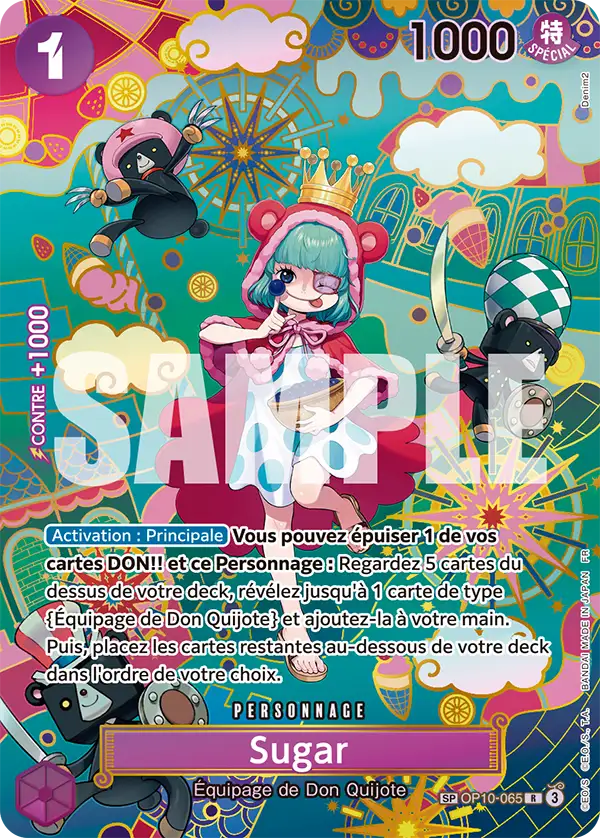 OP10-065 - Sugar — Carte One Piece Les Sept de la Mer d'Azur 065