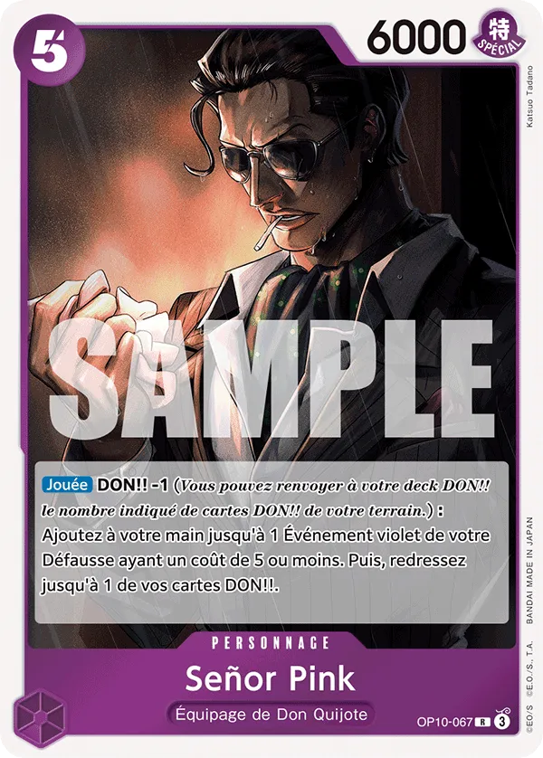 OP10-067 - Señor Pink — Carte One Piece Sang Royal 067
