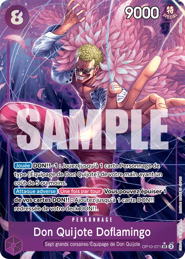 OP10-071 - Don Quijote Doflamingo V2 — Carte One Piece Sang Royal 071
