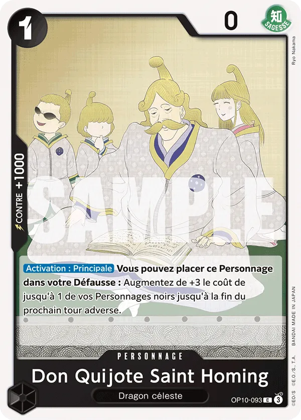 OP10-093 - Don Quijote Saint Homing — Carte One Piece Sang Royal 093