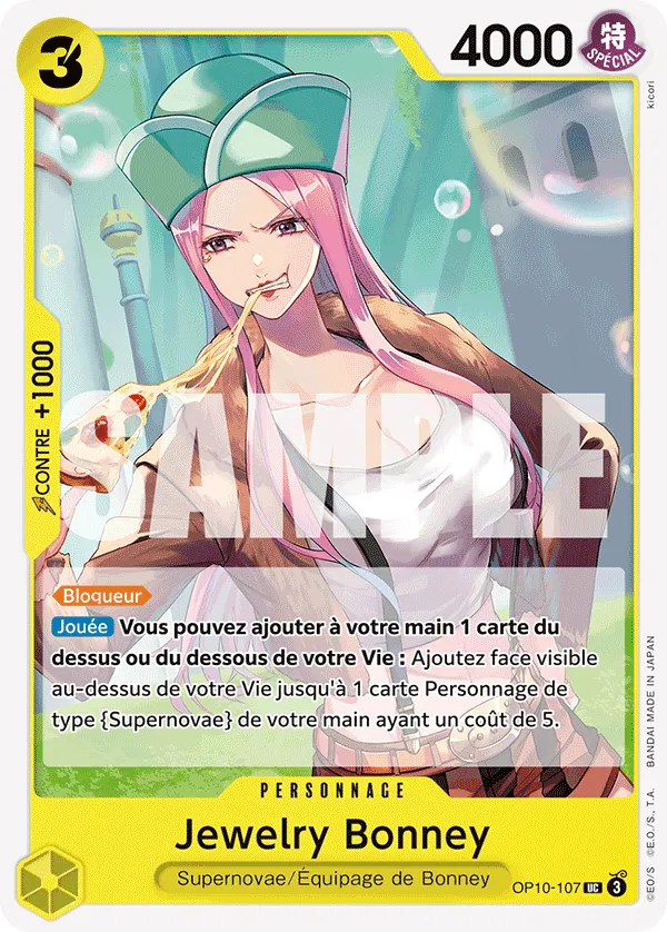 OP10-107 - Jewelry Bonney — Carte One Piece Sang Royal 107