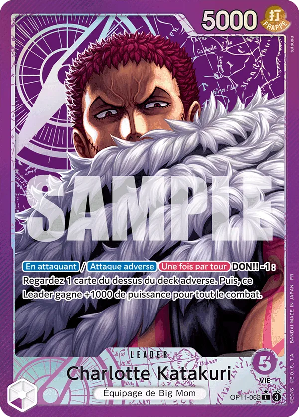 OP11-062 - Charlotte Katakuri V2 — Carte One Piece Des Poings Vifs comme l'Éclair 062