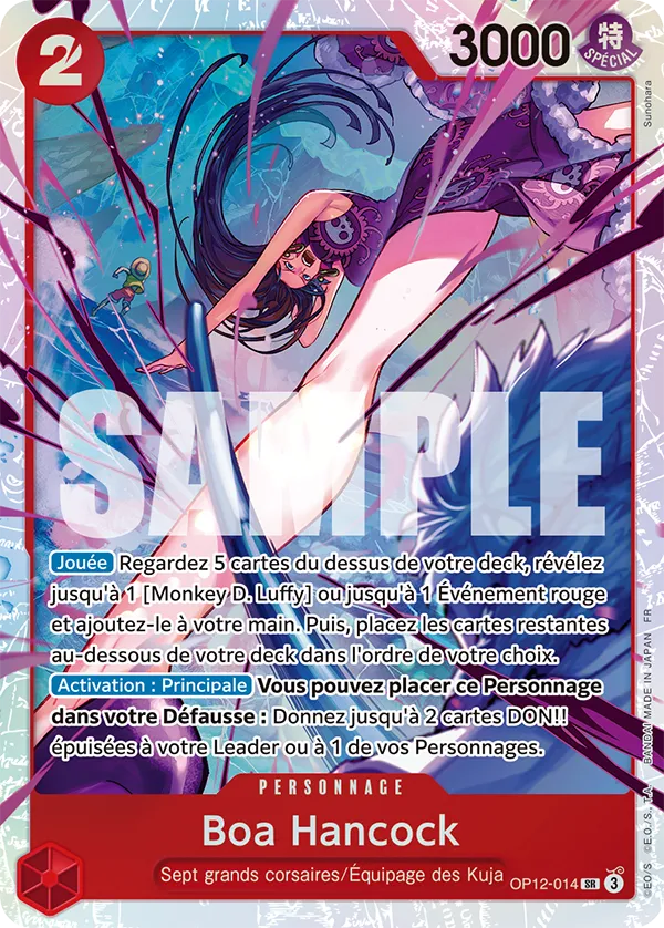 OP12-014 - Boa Hancock — Carte One Piece L'Héritage du Maître 014