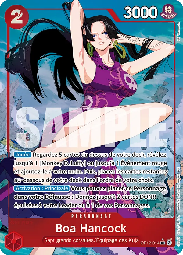 OP12-014 - Boa Hancock V2 — Carte One Piece L'Héritage du Maître 014
