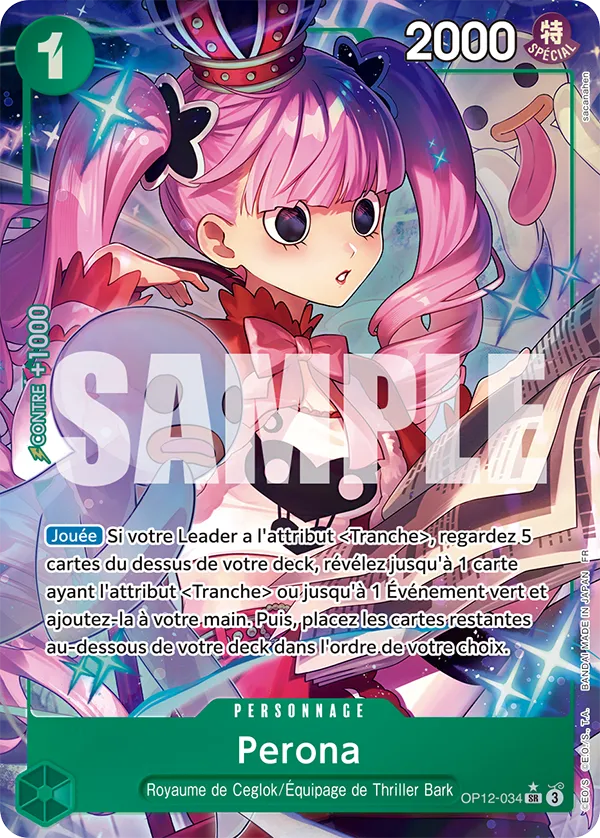 OP12-034 - Perona V2 — Carte One Piece L'Héritage du Maître 034