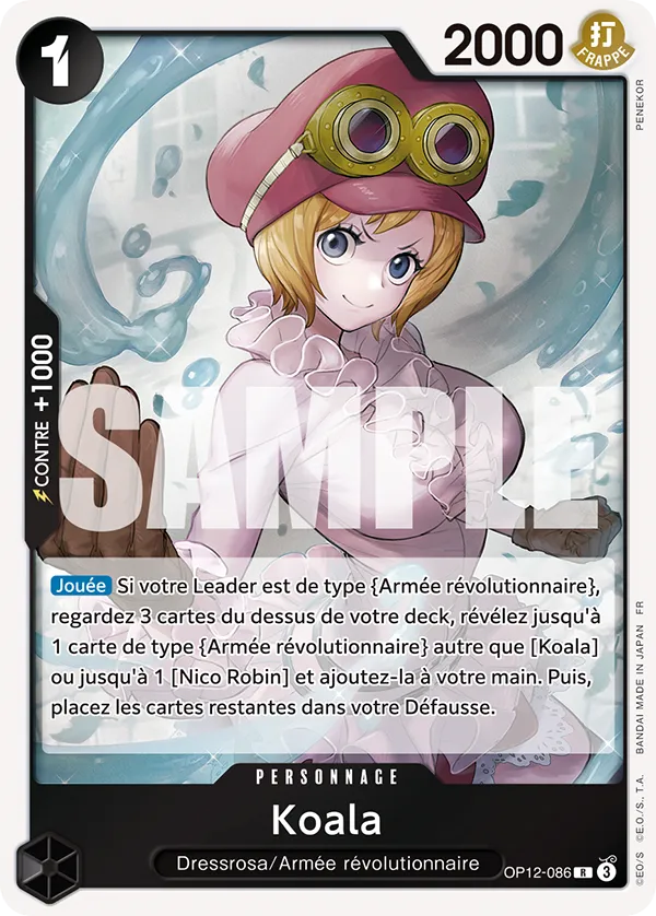 OP12-086 - Koala — Carte One Piece L'Héritage du Maître 086
