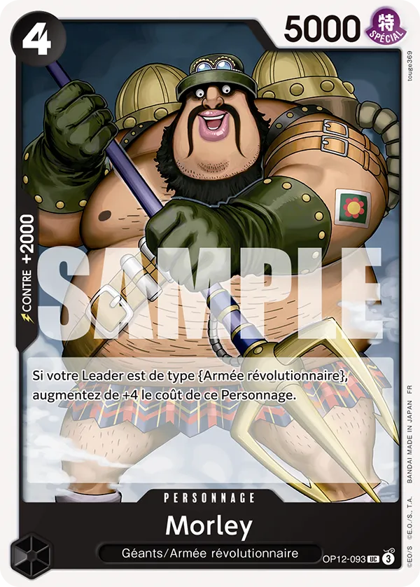 OP12-093 - Morley — Carte One Piece L'Héritage du Maître 093