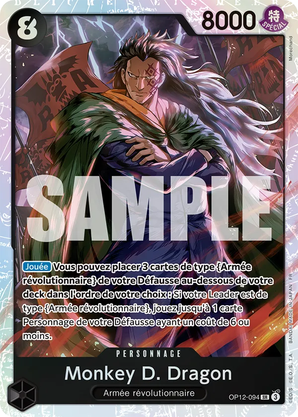 OP12-094 - Monkey D. Dragon — Carte One Piece L'Héritage du Maître 094