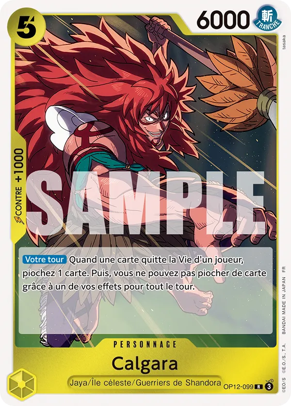 OP12-099 - Calgara — Carte One Piece L'Héritage du Maître 099