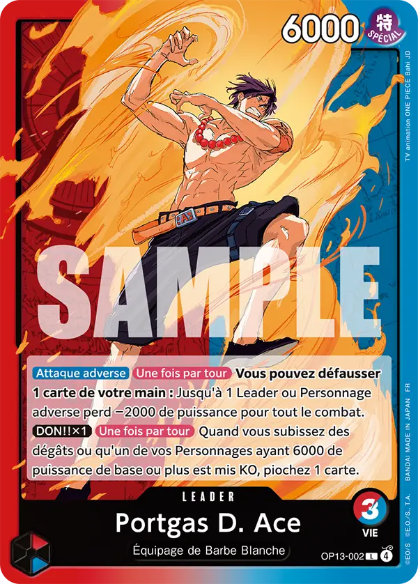 OP13-002 - Portgas D. Ace
