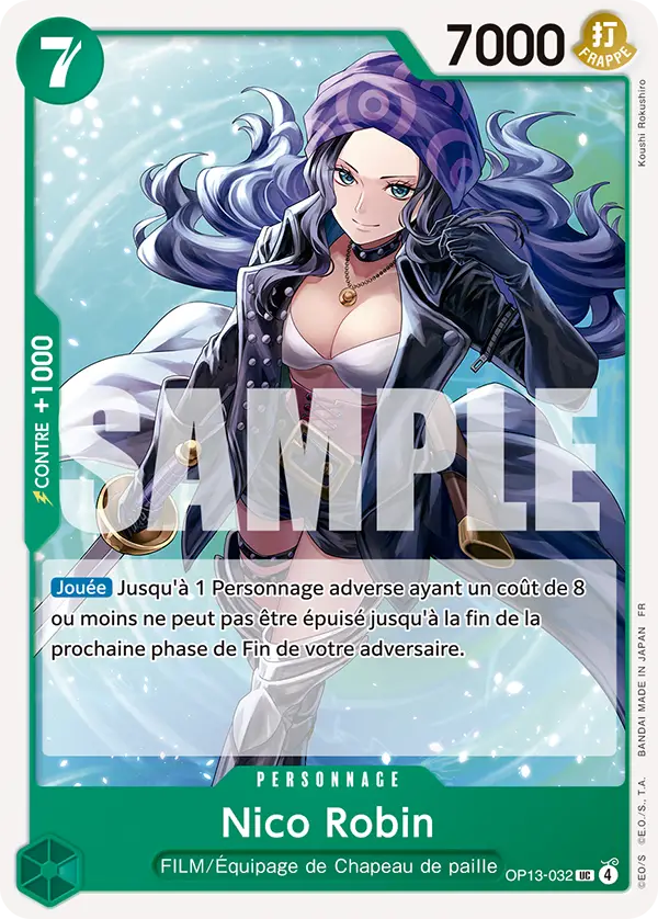 OP13-032 - Nico Robin — Carte One Piece Successeurs 032