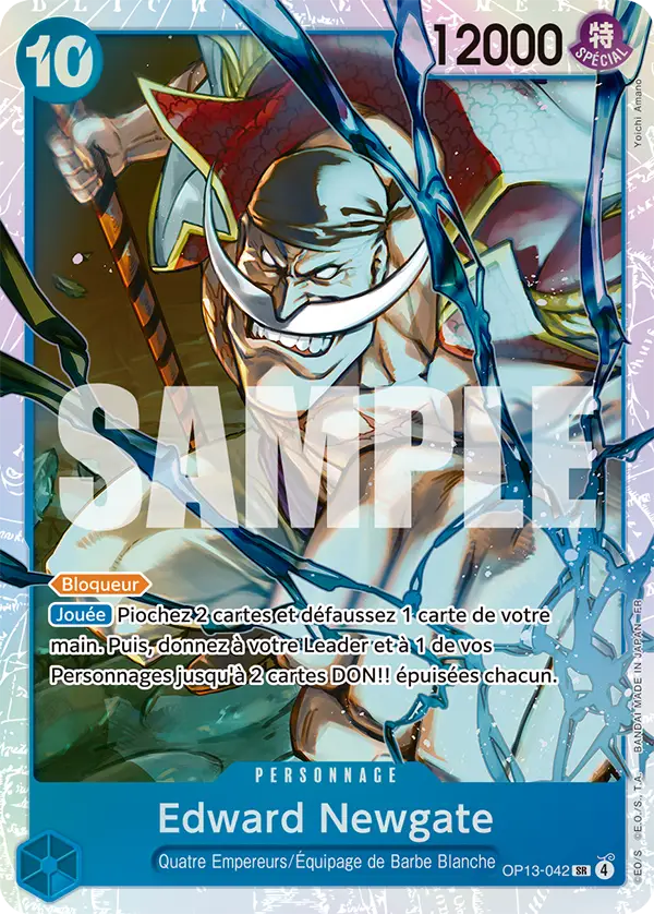OP13-042 - Edward Newgate — Carte One Piece Successeurs 042