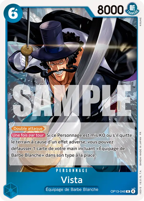 OP13-046 - Vista — Carte One Piece Successeurs 046