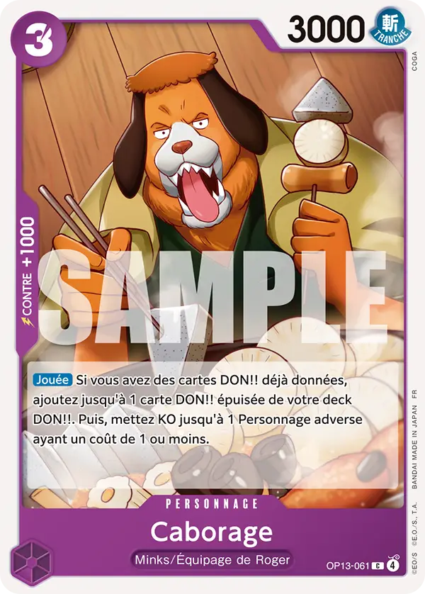 OP13-061 - Caborage — Carte One Piece Successeurs 061