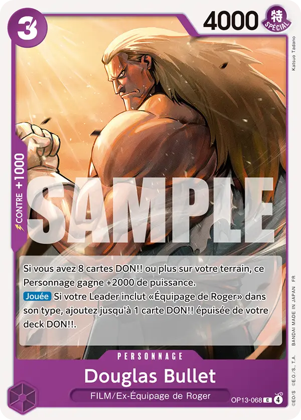 OP13-068 - Douglas Bullet