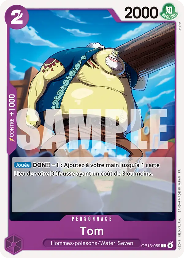 OP13-069 - Tom — Carte One Piece Successeurs 069