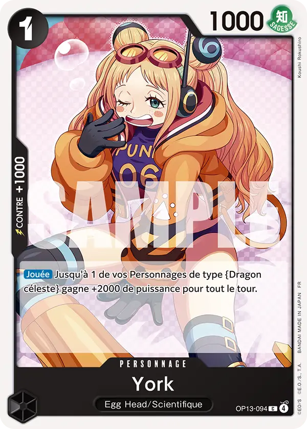 OP13-094 - York — Carte One Piece Successeurs 094