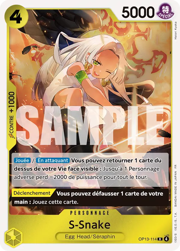 OP13-114 - S-Snake — Carte One Piece Successeurs 114