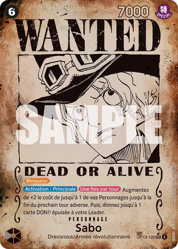 OP13-120 - Sabo V5 (Wanted)