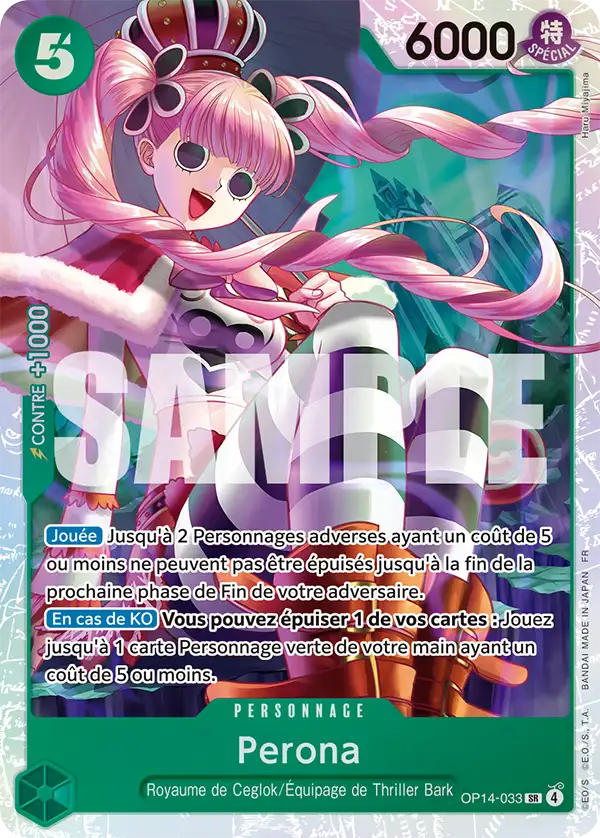 OP14-033 - Perona — Carte One Piece Les Sept de la Mer d'Azur 033