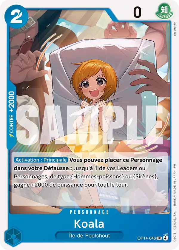 OP14-046 - Koala — Carte One Piece Les Sept de la Mer d'Azur 046